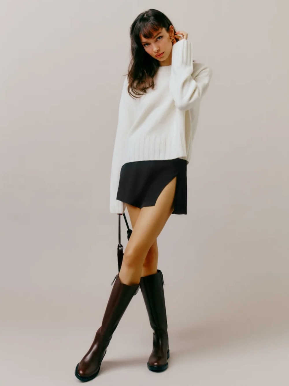Reformation Margot Skirt with slit